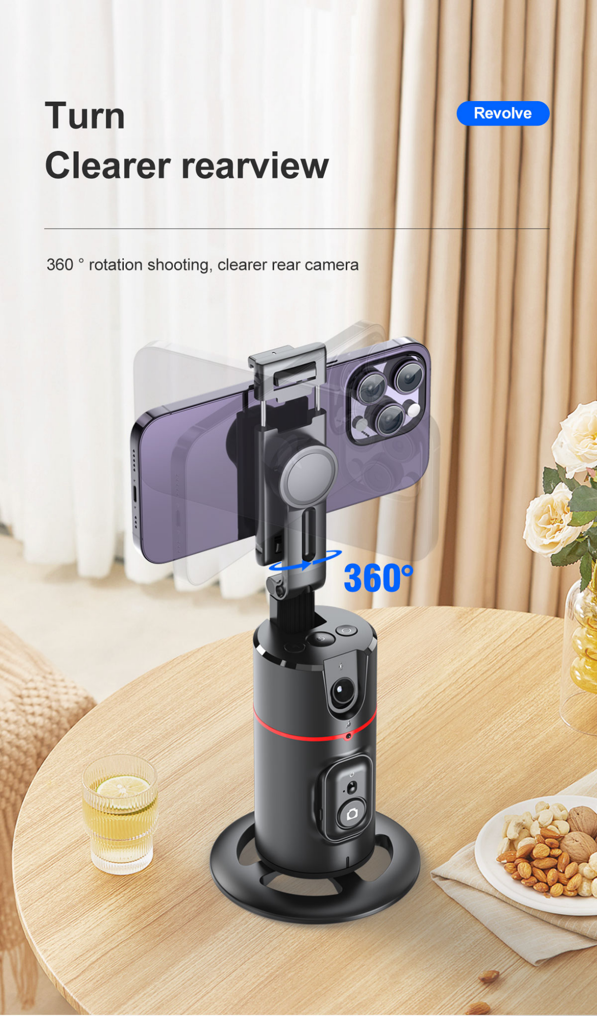 AI Face Tracker 360 Degree